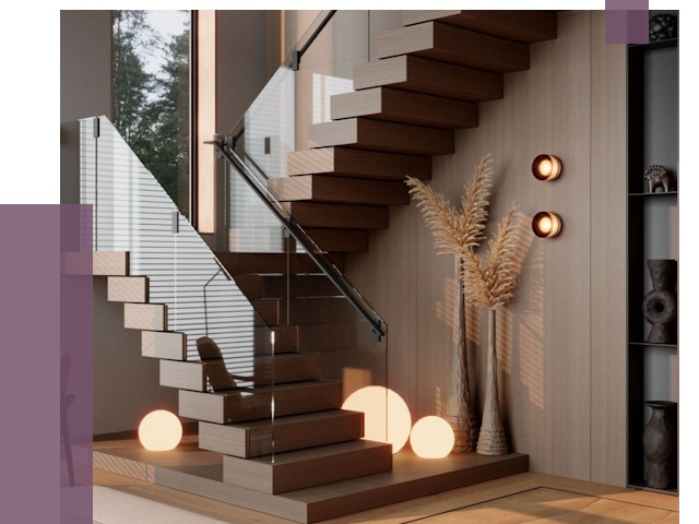 Изготовление и монтаж лестниц в Чайковском от 86029 руб. | ПРОЛЁТ-Чкв