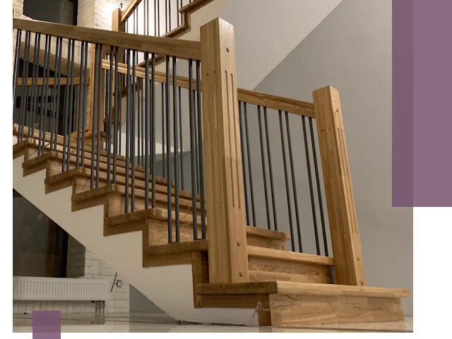 Реставрация деревянных и металлических лестниц в Чайковском