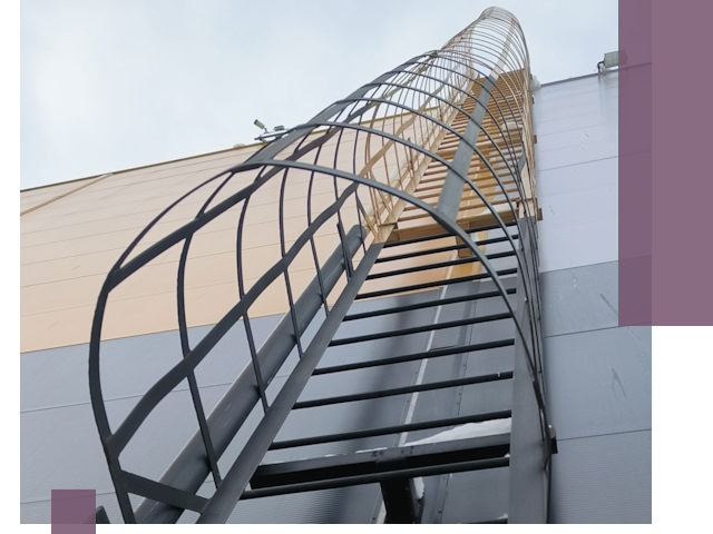 Изготовление и монтаж пожарных лестниц в Чайковском профессионально