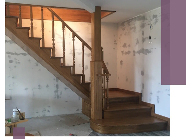 Ремонт деревянных лестниц в Чайковском: быстро и качественно