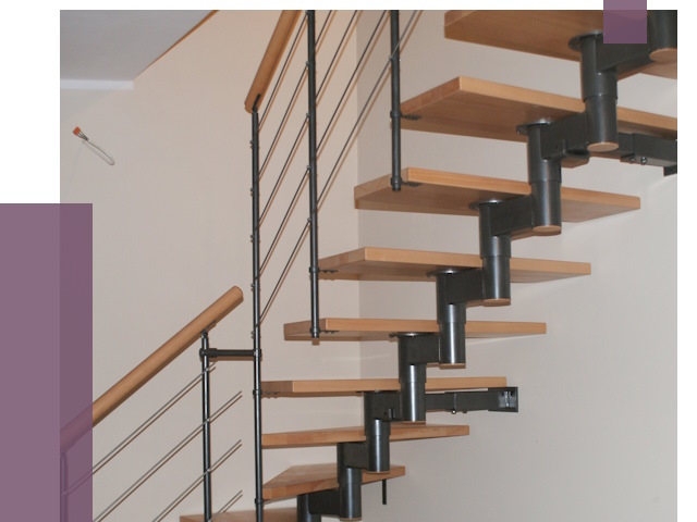 Изготовление модульных лестниц в Чайковском от 11386 руб. 