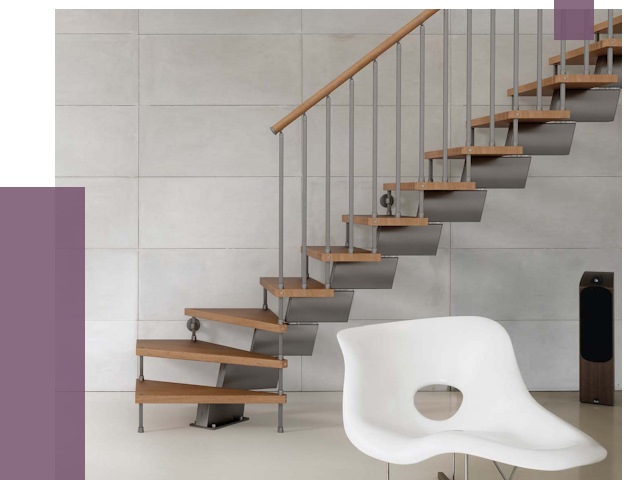 Монтаж модульных лестниц в Чайковском от 6275 руб. 