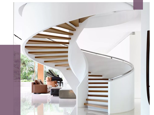 Винтовые лестницы в Чайковском под ключ от 48075 руб. | ПРОЛЁТ-Чкв