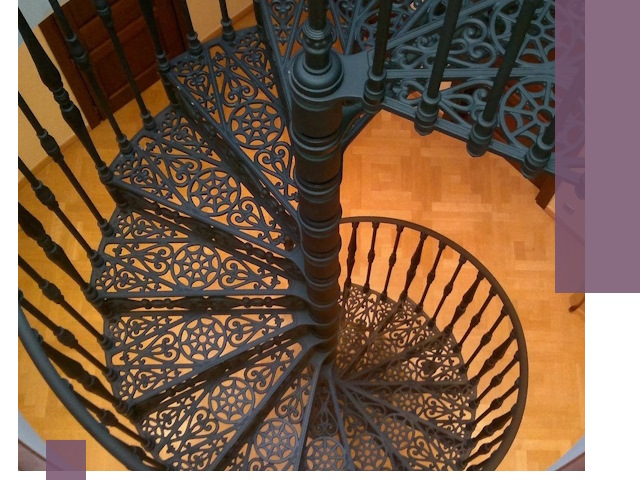 Винтовые лестницы под ключ в Чайковском: производство и монтаж