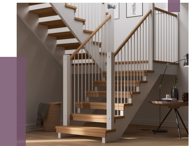 Маршевые лестницы в Чайковском от 37701 руб. — монтаж | ПРОЛЁТ-Чкв