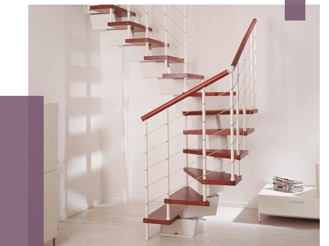 Изготовление лестниц на больцах в Чайковском от 9615 руб. | ПРОЛЁТ-Чкв