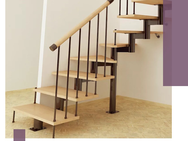 Монтаж лестниц на больцах в Чайковском — быстро и надежно