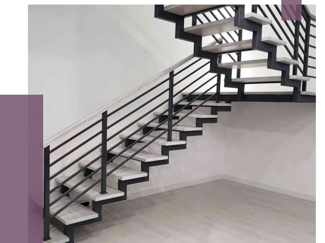 Лестницы на металлокаркасе под ключ в Чайковском от 12651 руб. | ПРОЛЁТ-Чкв
