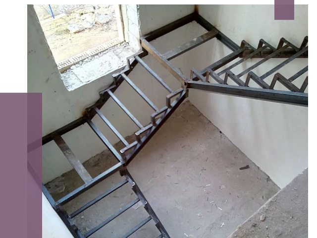 Монтаж лестниц на металлокаркасе в Чайковском от 12651 руб. — ПРОЛЁТ-Чкв