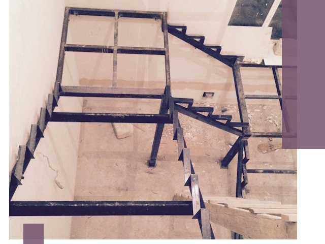 Монтаж лестниц на металлокаркасе в Чайковском быстро и качественно