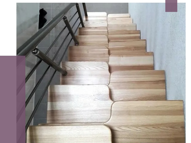 Лестницы гусиный шаг в Чайковском от 12904 руб. под ключ | ПРОЛЁТ-Чкв