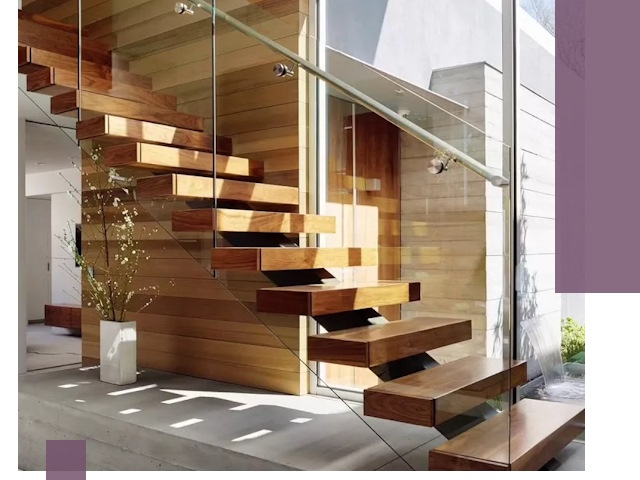 Современные лестницы на заказ в Чайковском — изготовление и монтаж