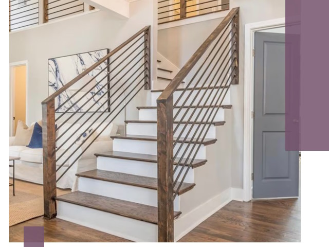 Лестницы для коттеджа под ключ в Чайковском — изготовление и монтаж