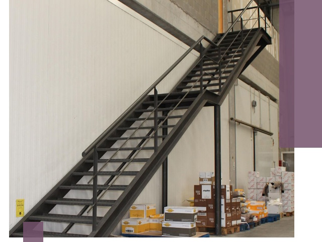 Лестницы для производства в Чайковском — изготовление и монтаж