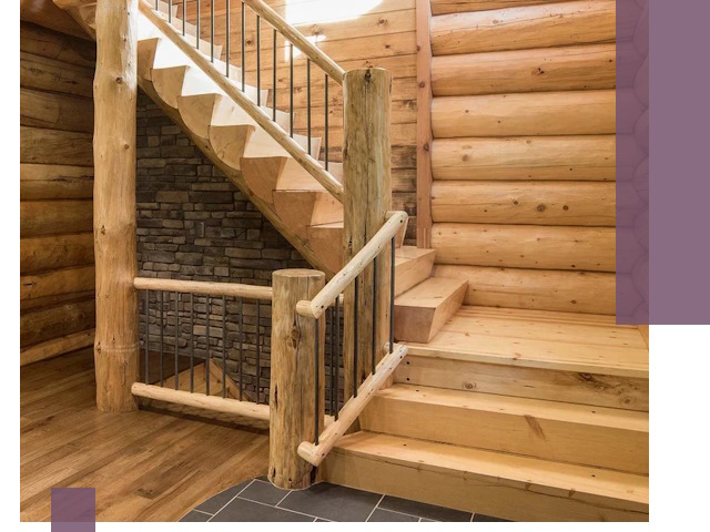 Лестницы в баню под заказ и профессиональный монтаж в Чайковском