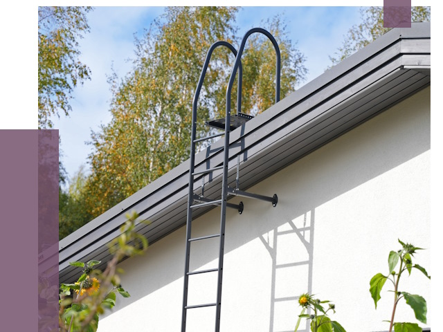 Лестницы на крышу в Чайковском от 18926 руб. — монтаж и монтаж ПРОЛЁТ-Чкв