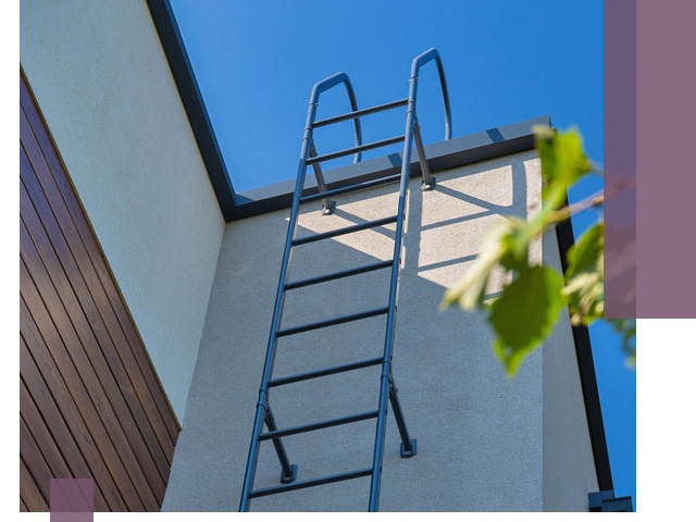 Лестницы на крышу в Чайковском — изготовление, монтаж, демонтаж
