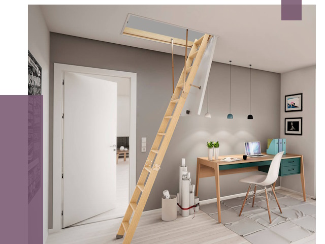 Чердачные лестницы в Чайковском — от 14422 руб. | ПРОЛЁТ-Чкв