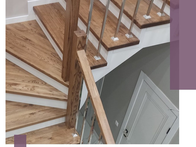 Обшивка металлических лестниц под ключ в Чайковском