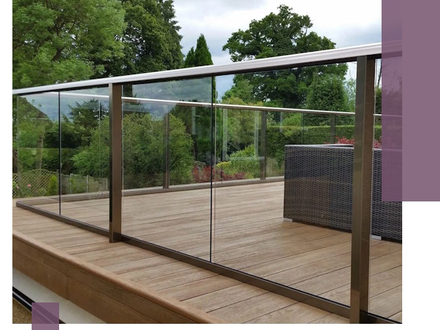 Алюминиевые перила на заказ в Чайковском — монтаж и гарантия