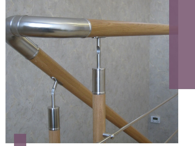 Комбинированные перила на заказ в Чайковском — монтаж и производство