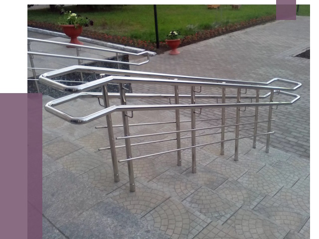 Перила для инвалидов в Чайковском от 7510 руб. под ключ | ПРОЛЁТ-Чкв