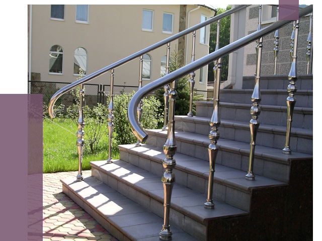 Перила для крыльца в Чайковском от 10627 руб. — монтаж ПРОЛЁТ-Чкв