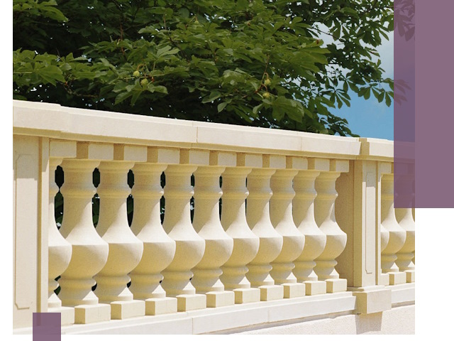 Установка балюстрады в Чайковском: изготовление и монтаж под ключ