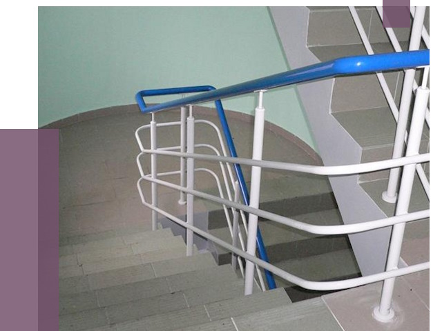 Перила в подъезде в Чайковском — установка и замена от 7338 руб. | ПРОЛЁТ-Чкв