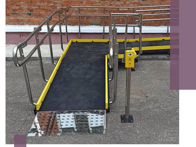 Изготовление наклонных пандусов для инвалидов в Чайковском