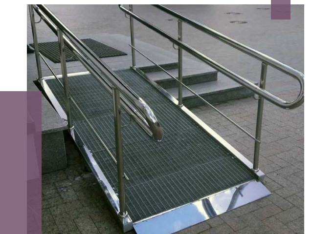 Монтаж пандусов для инвалидов в Чайковском от 8522 руб. под ключ | ПРОЛЁТ-Чкв