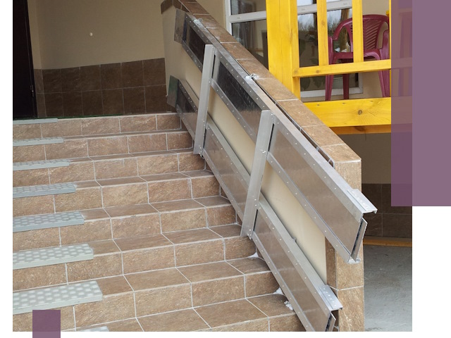 Откидные пандусы под ключ в Чайковском — монтаж и демонтаж