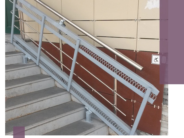 Изготовление откидных пандусов под ключ в Чайковском