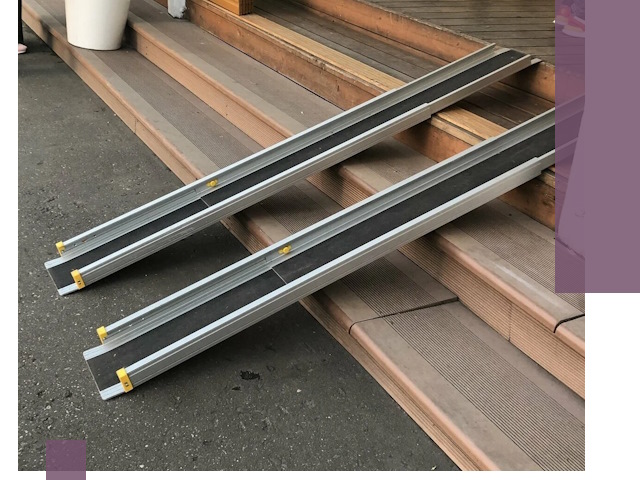 Телескопические пандусы под ключ в Чайковском — изготовление и монтаж