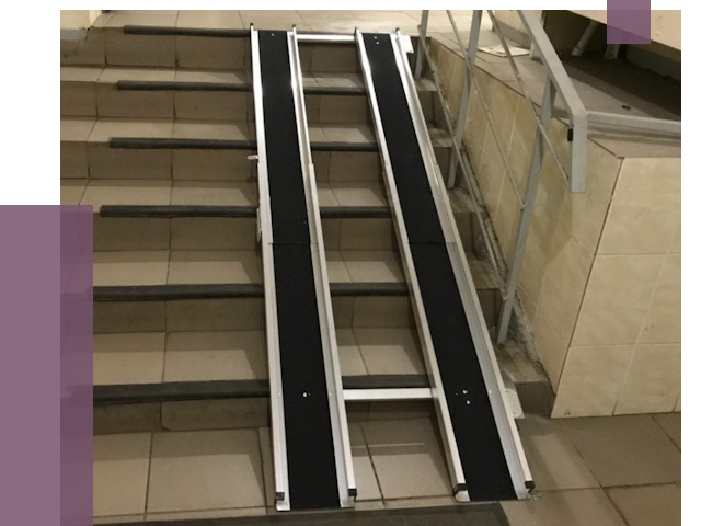 Установка пандуса в подъезд в Чайковском от 7894 руб. под ключ | ПРОЛЁТ-Чкв