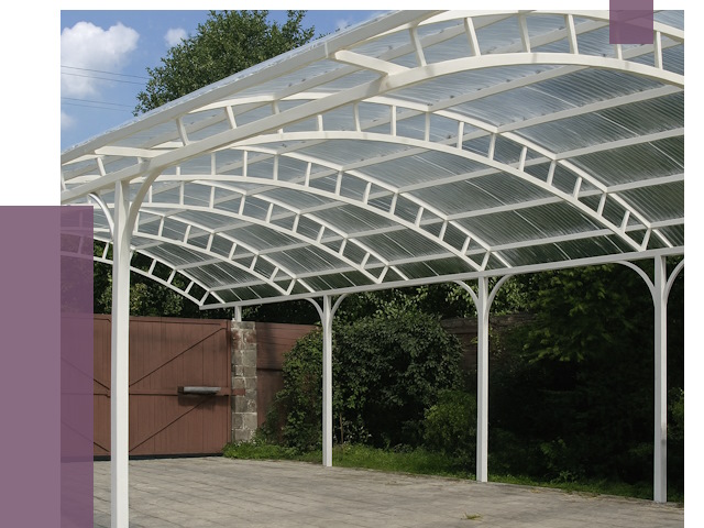 Изготовление навесов в Чайковском от 14675 руб. за м² — ПРОЛЁТ-Чкв