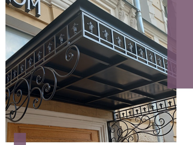 Ремонт козырьков и навесов в Чайковском — быстро и качественно