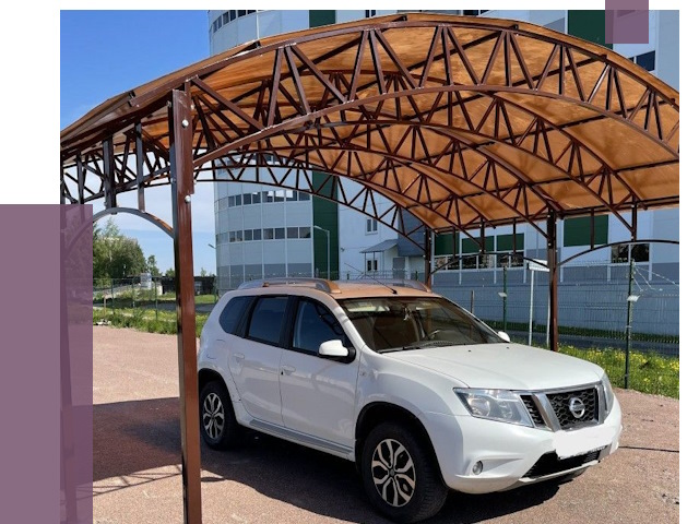 Недорогие навесы в Чайковском от 42508 руб. | ПРОЛЁТ-Чкв