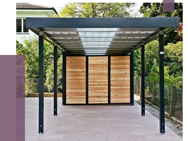 Отдельно стоящие навесы во дворе в Чайковском от 79450 руб. | ПРОЛЁТ-Чкв