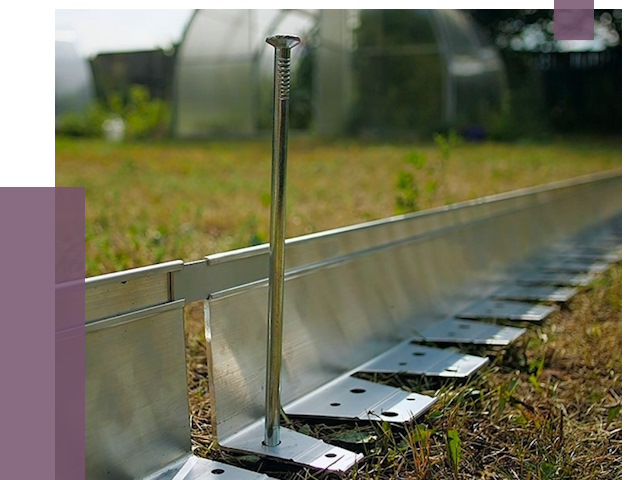 Металлические бордюры для газона в Чайковском от 4251 руб. | ПРОЛЁТ-Чкв