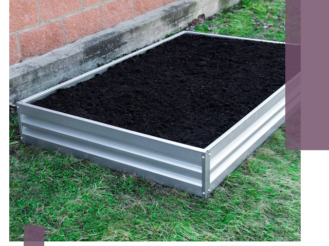 Металлические бордюры для грядок в Чайковском: прочность и аккуратность