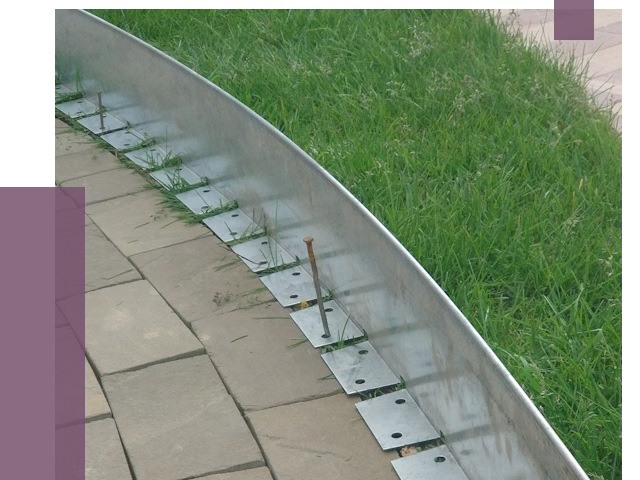 Металлические бордюры для тротуаров в Чайковском от 8603 руб.