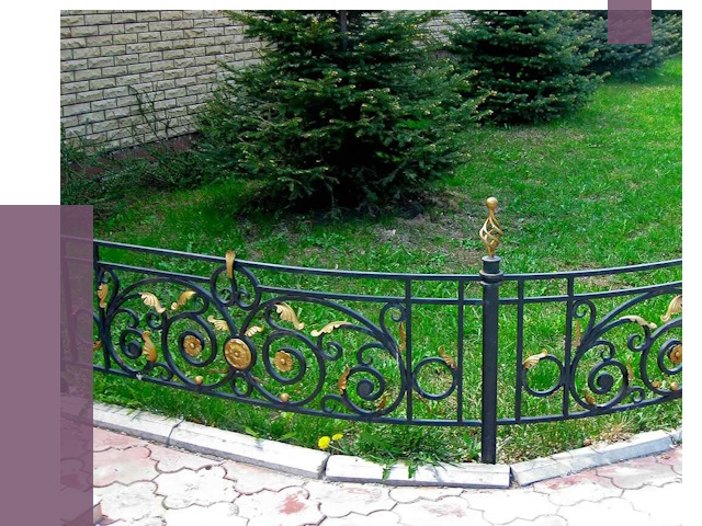 Кованые газонные ограждения в Чайковском от 7540 руб. — ПРОЛЁТ-Чкв