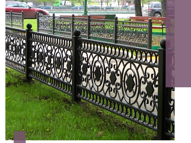 Секционные газонные ограждения под ключ в Чайковском