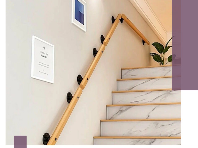 Поручни металлические и деревянные под ключ в Чайковском