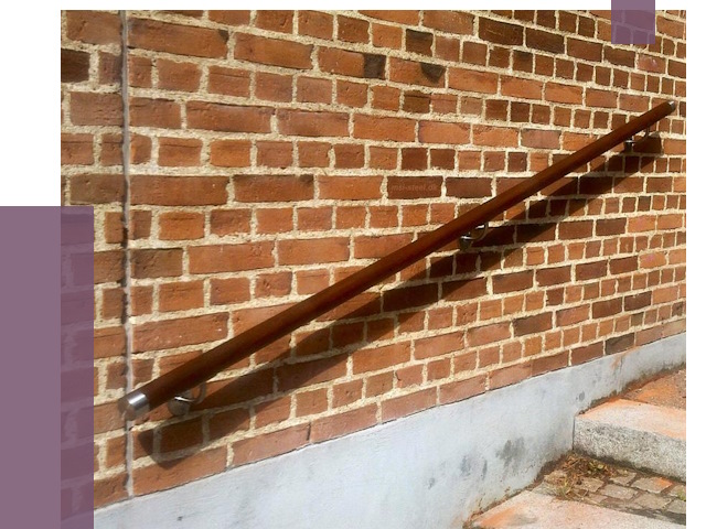 Изготовление пристенных поручней в Чайковском от 4403 руб. — ПРОЛЁТ-Чкв